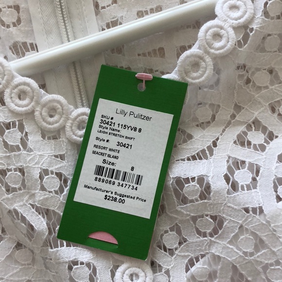 SOLD Lilly Pulitzer  Leigh Stretch Shift 8 NWT - Picture 3 of 5